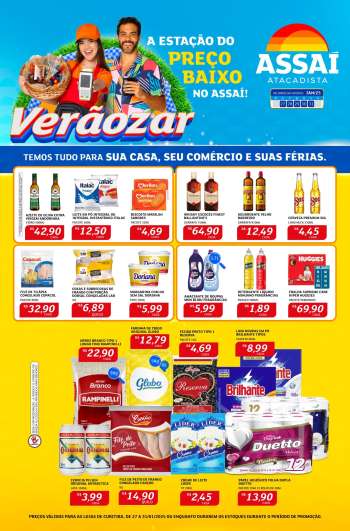Folheto Assaí Atacadista - 27/01/2025 - 31/01/2025.