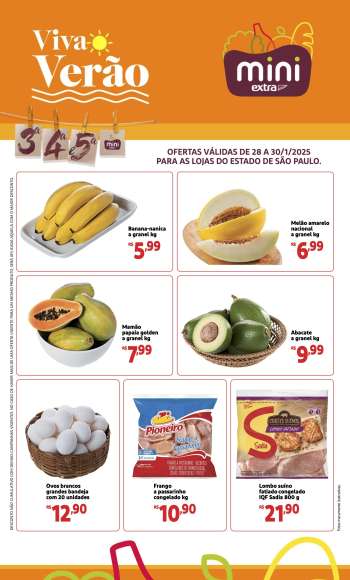Folheto Mini Extra - 28/01/2025 - 30/01/2025.