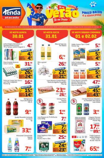 Folheto Tenda Atacado - 30/01/2025 - 02/02/2025.