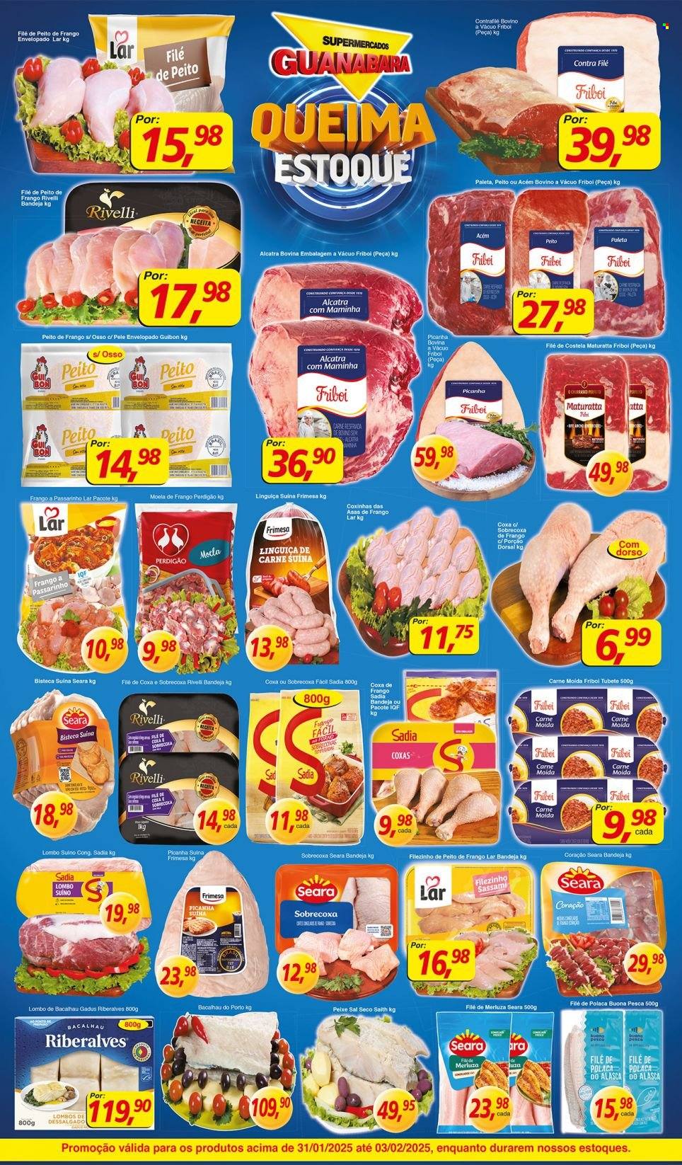 Folheto Supermercados Guanabara - 31/01/2025 - 03/02/2025. Página 9