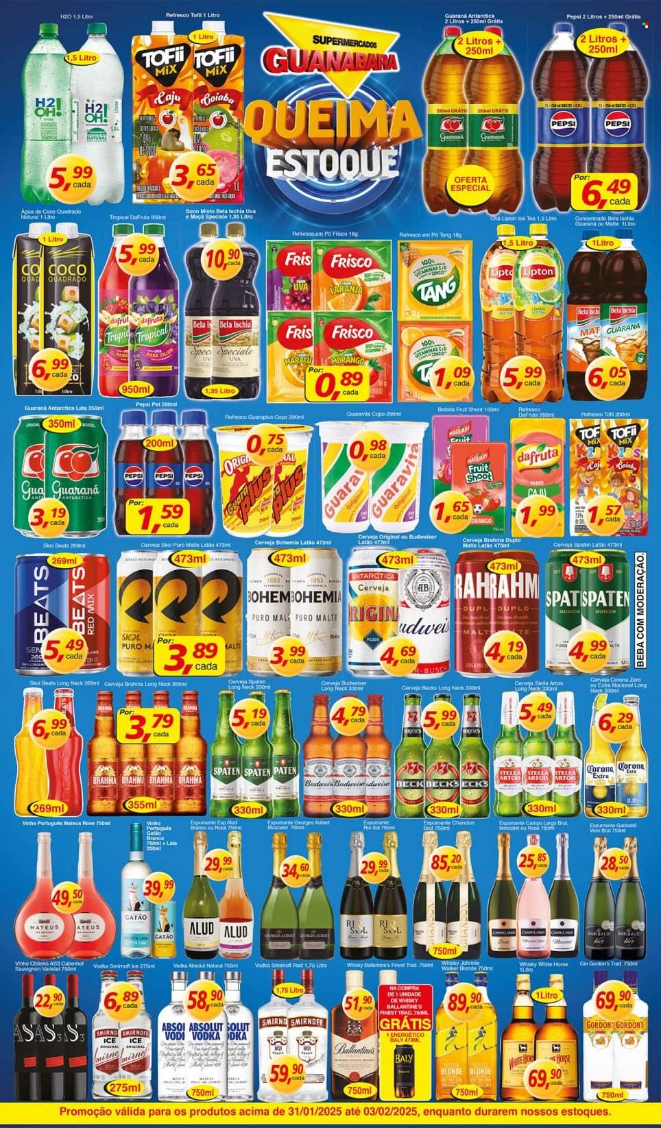 Folheto Supermercados Guanabara - 31/01/2025 - 03/02/2025. Página 10