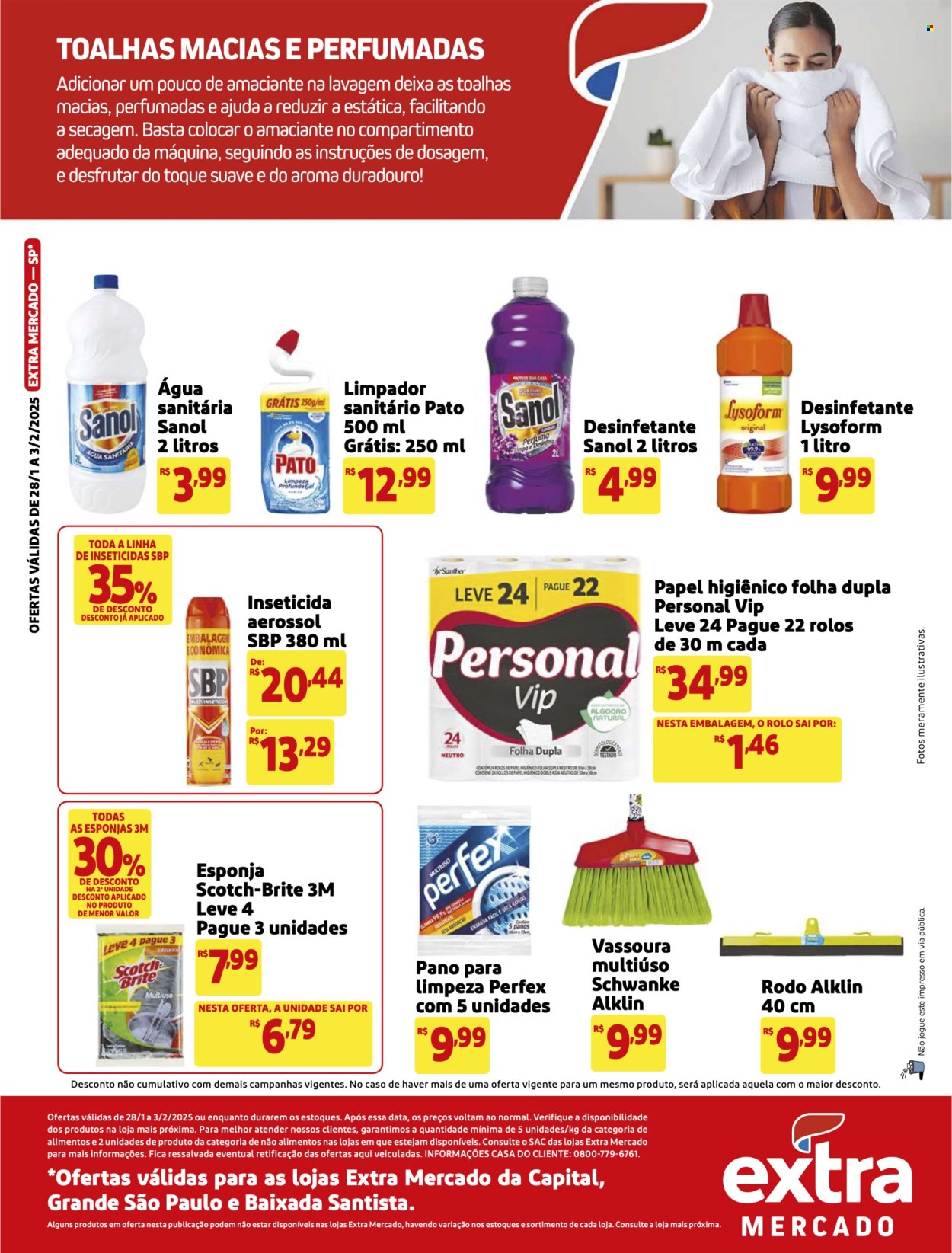 Folheto Mercado Extra - 28/01/2025 - 03/02/2025. Página 2