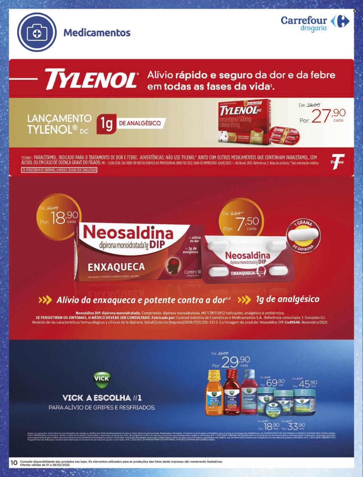 Folheto Carrefour Drogaria - 01/02/2025 - 28/02/2025. Página 9