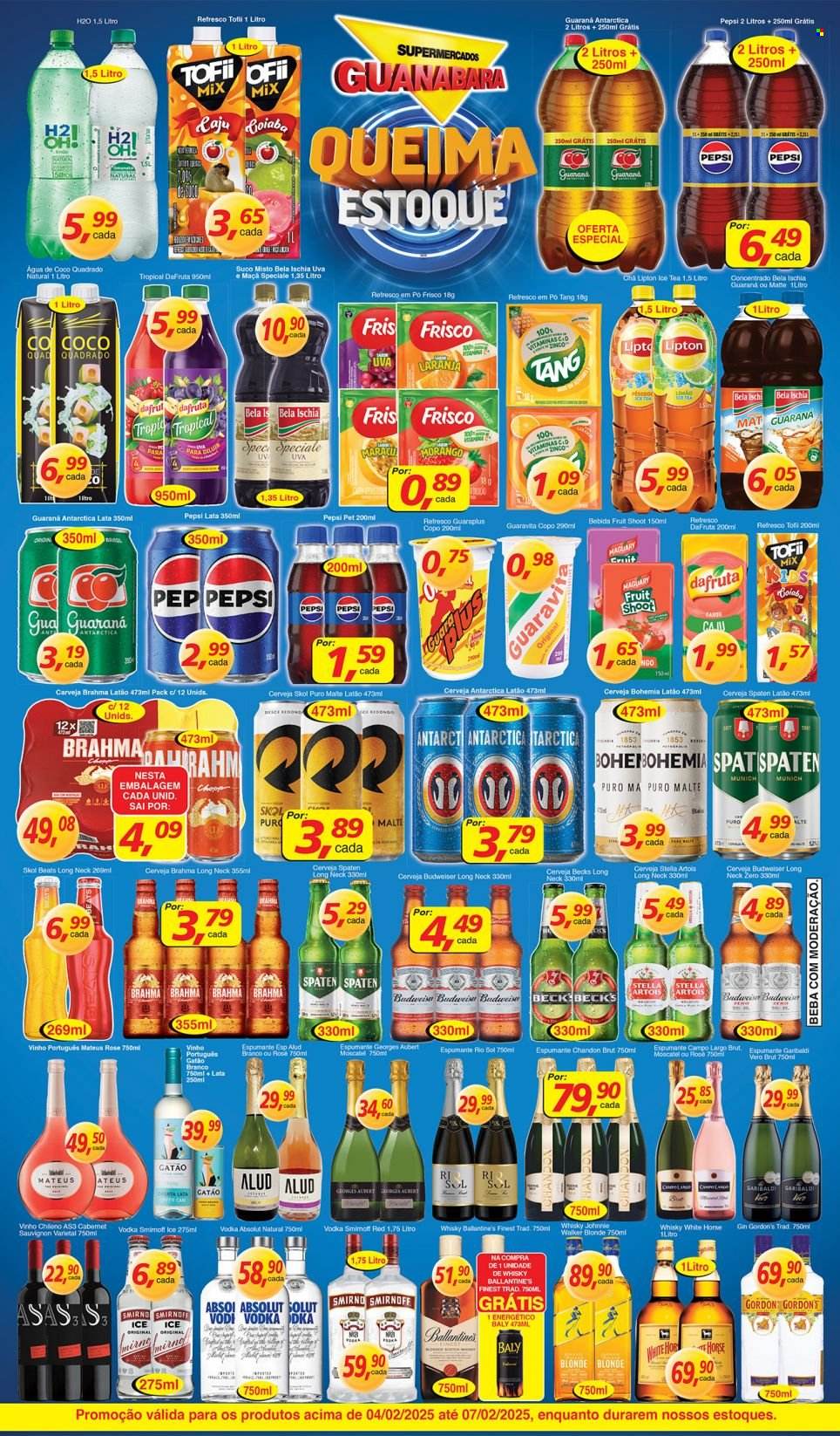 Folheto Supermercados Guanabara - 04/02/2025 - 07/02/2025. Página 10