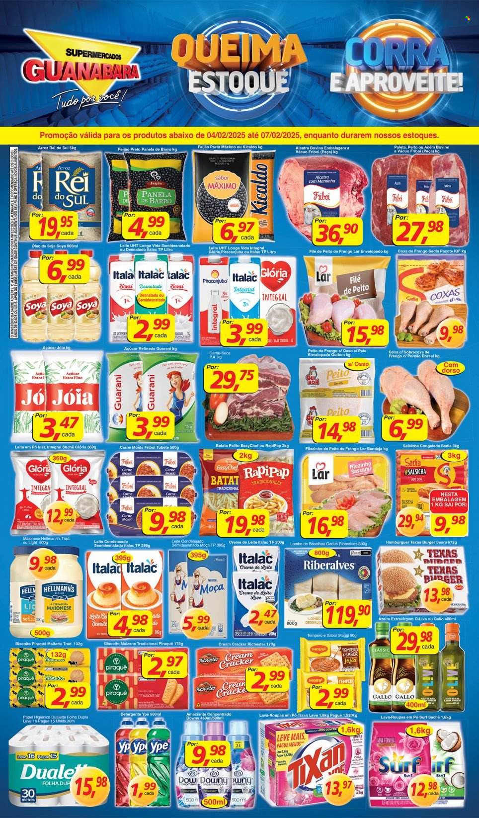 Folheto Supermercados Guanabara - 04/02/2025 - 07/02/2025. Página 12