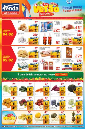 Folheto Tenda Atacado - 04/02/2025 - 05/02/2025.