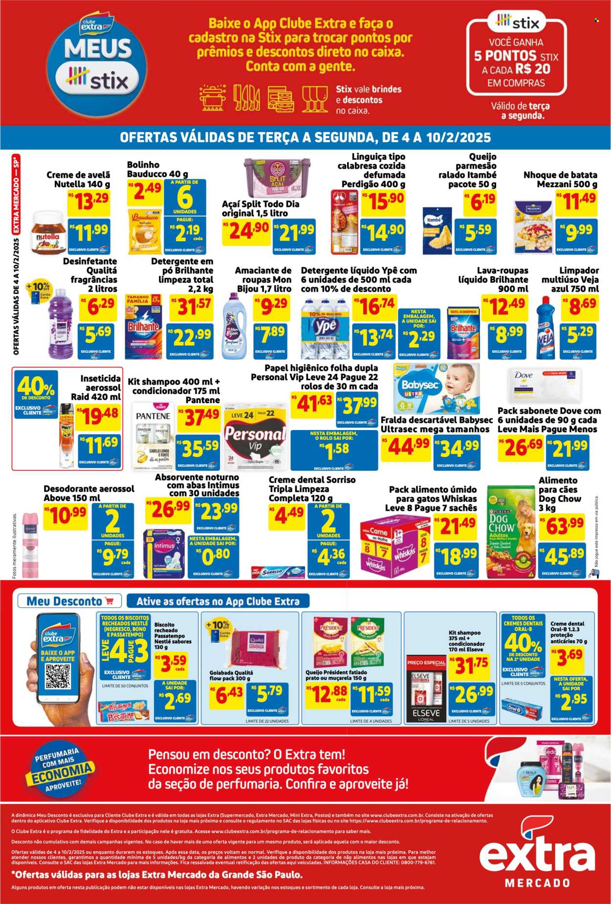 Folheto Mercado Extra - 04/02/2025 - 10/02/2025. Página 2