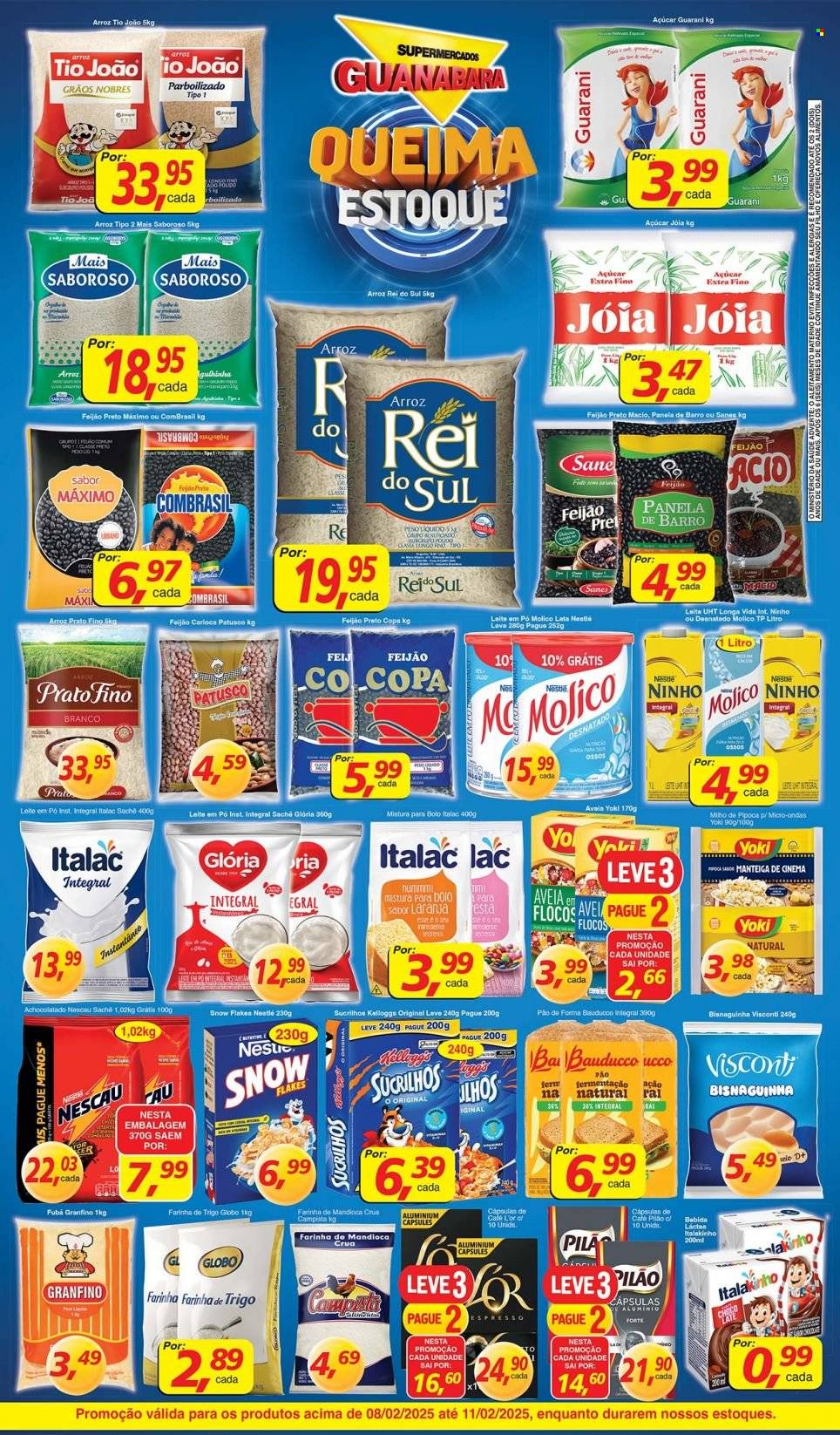 Folheto Supermercados Guanabara - 08/02/2025 - 11/02/2025. Página 11