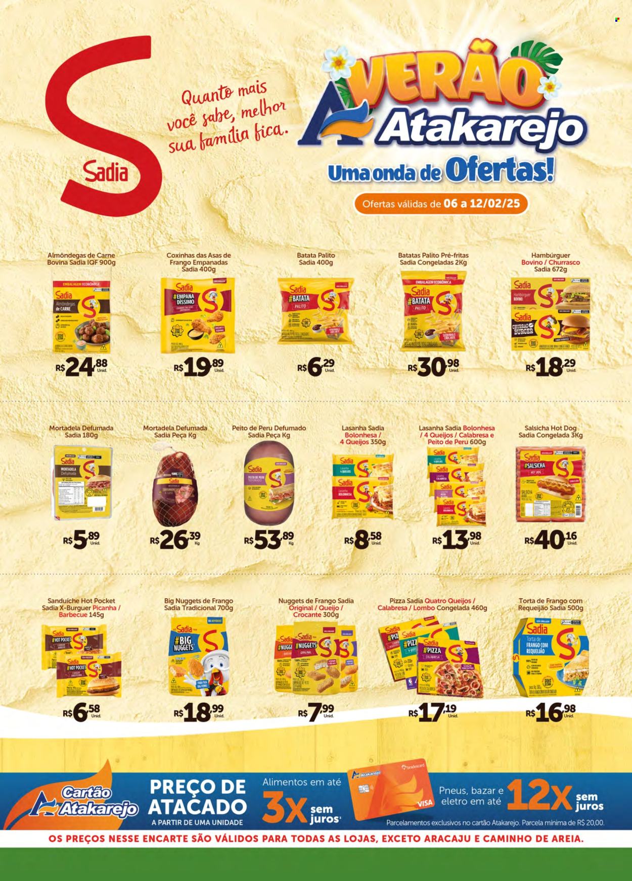 Folheto Atakadão Atakarejo - 06/02/2025 - 12/02/2025. Página 1