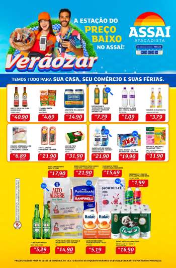 Folheto Assaí Atacadista - 10/02/2025 - 14/02/2025.
