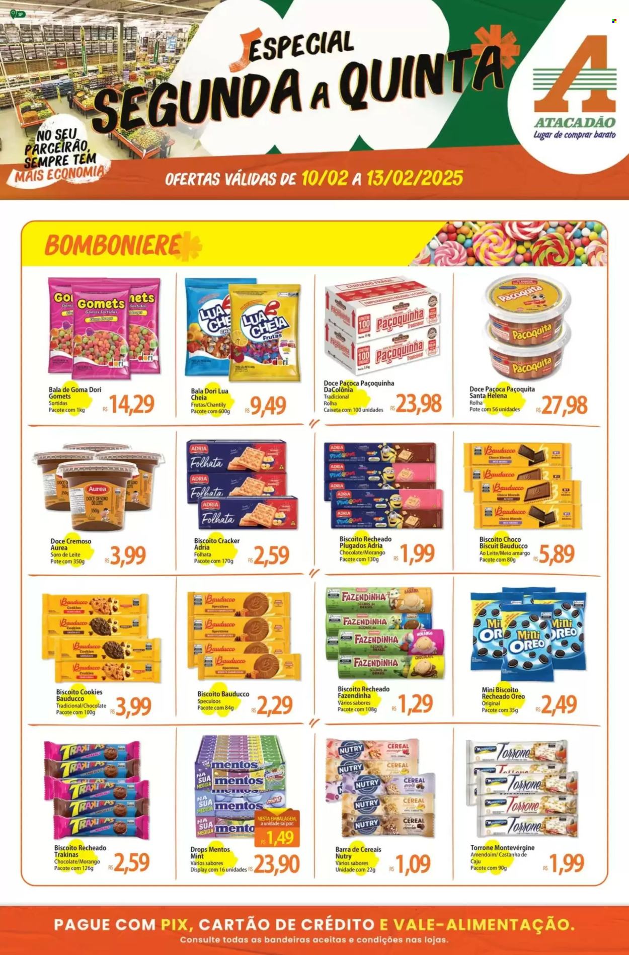 Folheto Atacadão - 10/02/2025 - 13/02/2025. Página 1
