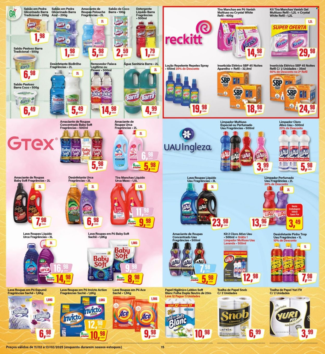 Folheto Rede Supermarket - 11/02/2025 - 13/02/2025. Página 16