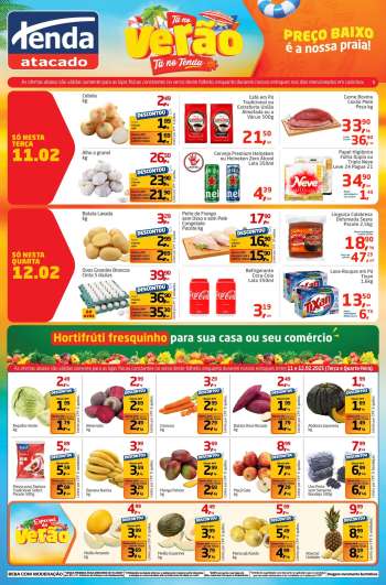 Folheto Tenda Atacado - 11/02/2025 - 12/02/2025.