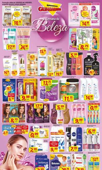 Folheto Supermercados Guanabara - 12/02/2025 - 14/02/2025.