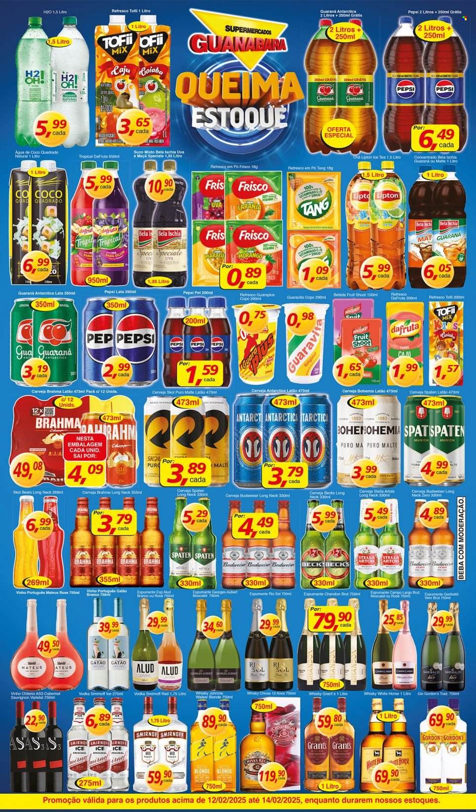 Folheto Supermercados Guanabara - 12/02/2025 - 14/02/2025. Página 10