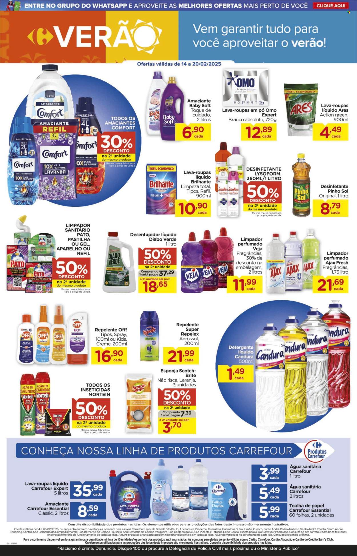 Folheto Carrefour Hiper - 14/02/2025 - 20/02/2025. Página 10