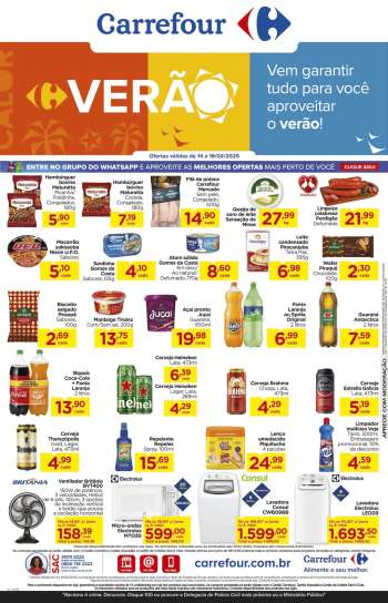 Folheto Carrefour Hiper - 14/02/2025 - 16/02/2025.