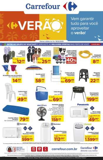 Folheto Carrefour Hiper - 14/02/2025 - 16/02/2025.