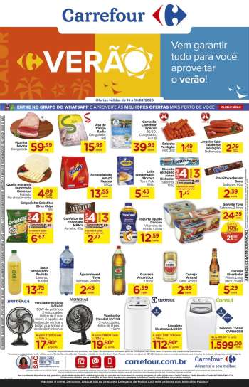 Folheto Carrefour Hiper - 14/02/2025 - 16/02/2025.