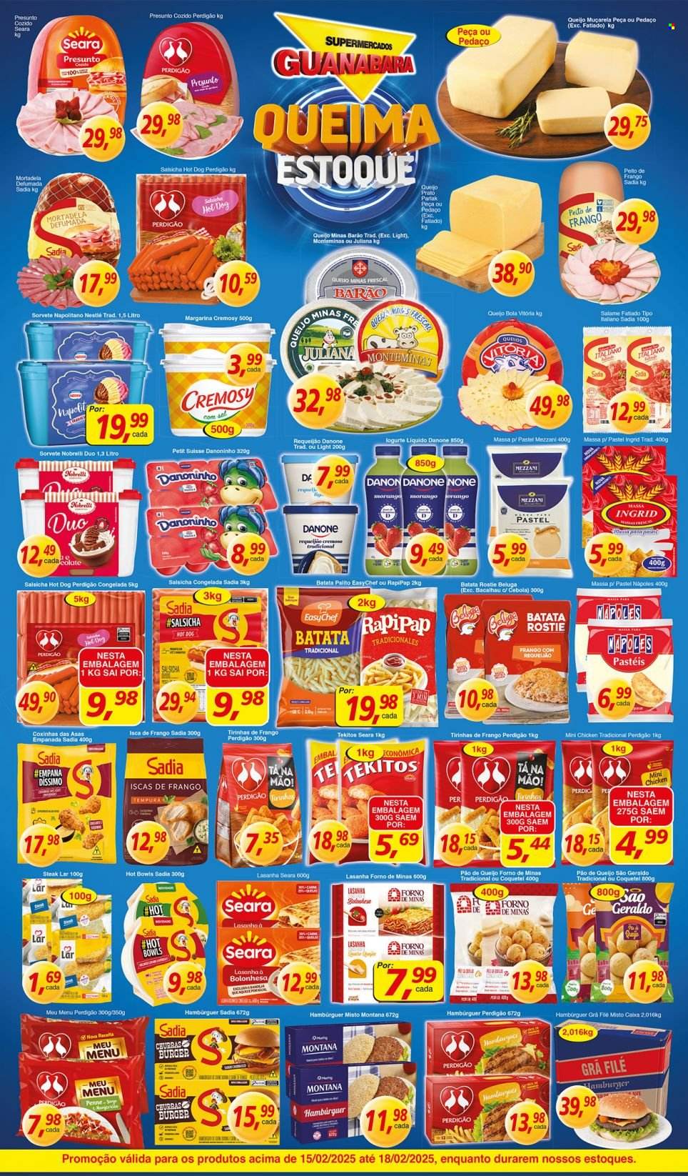 Folheto Supermercados Guanabara - 15/02/2025 - 18/02/2025. Página 8