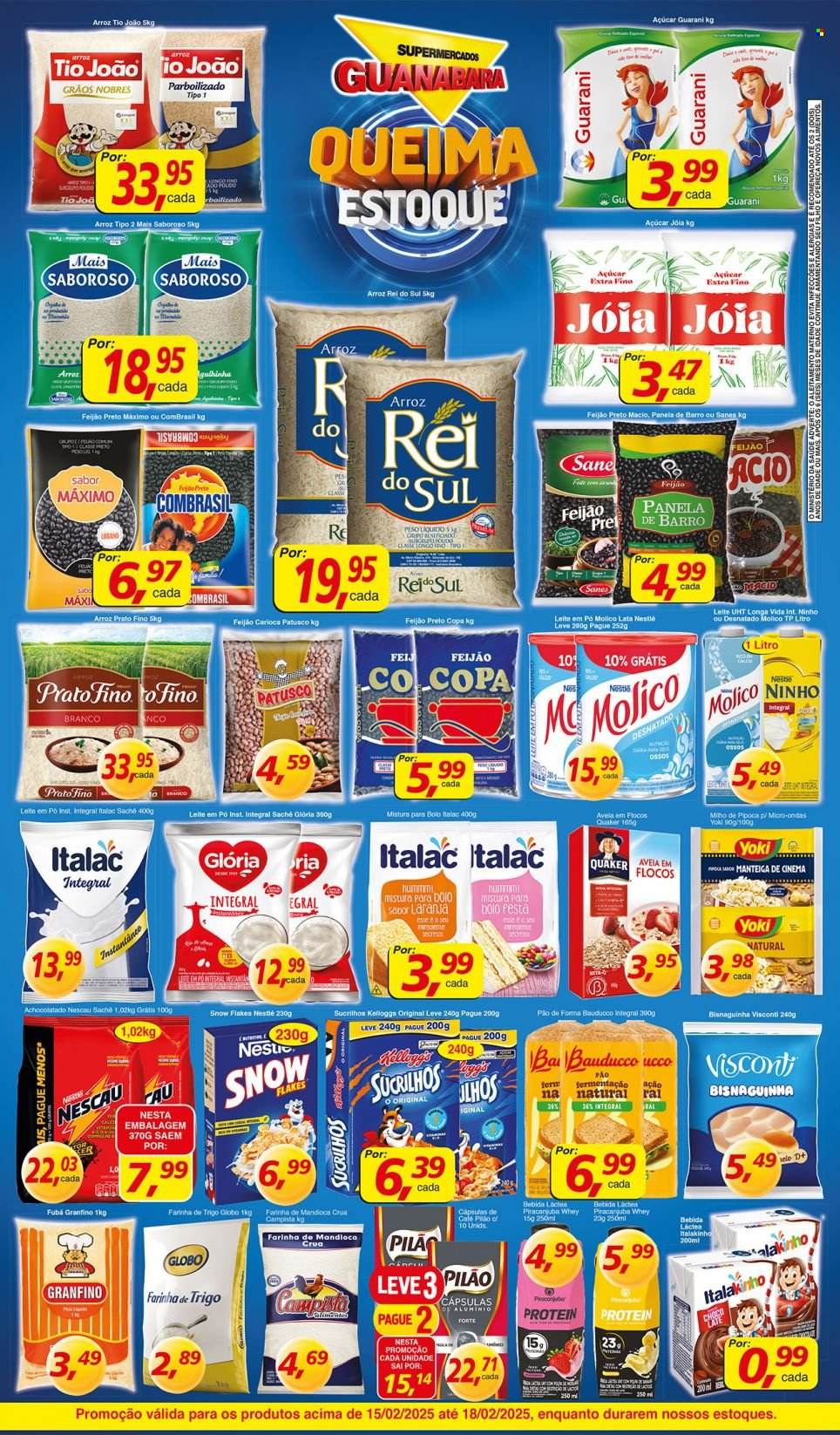 Folheto Supermercados Guanabara - 15/02/2025 - 18/02/2025. Página 11