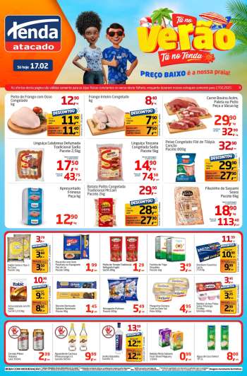 Folheto Tenda Atacado - 17/02/2025 - 17/02/2025.