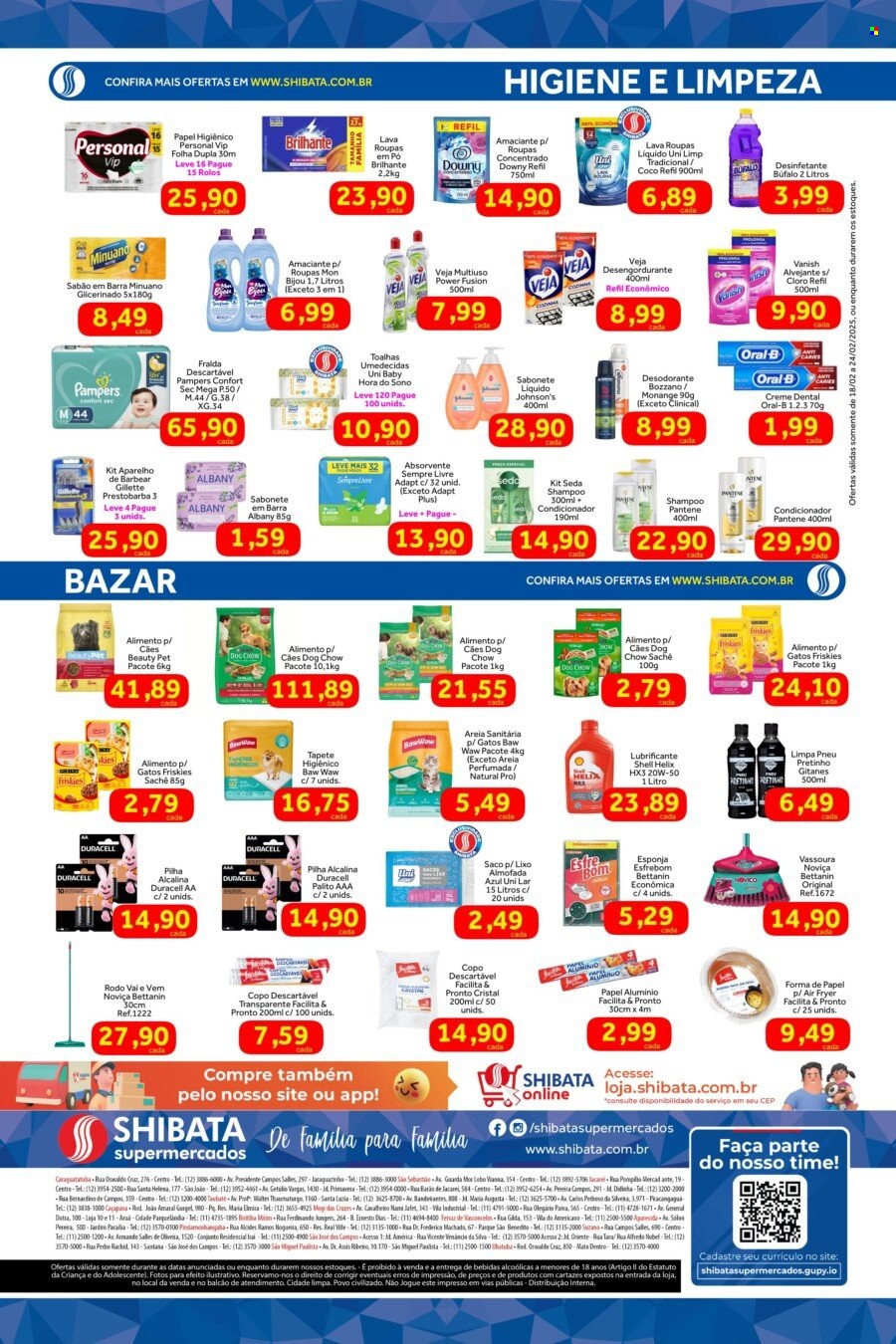 Folheto Shibata Supermercados - 18/02/2025 - 24/02/2025. Página 4