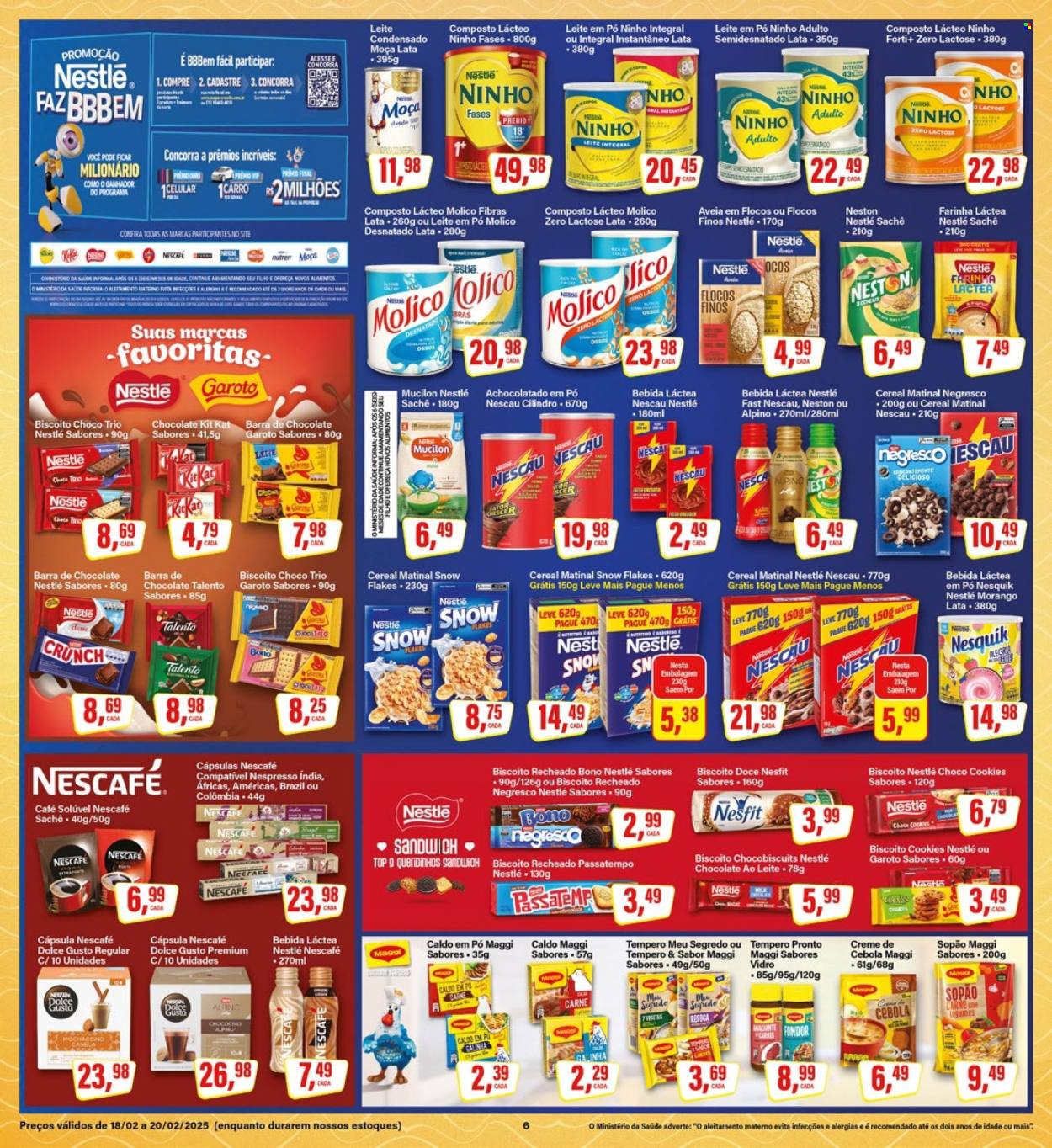 Folheto Rede Supermarket - 18/02/2025 - 20/02/2025. Página 6