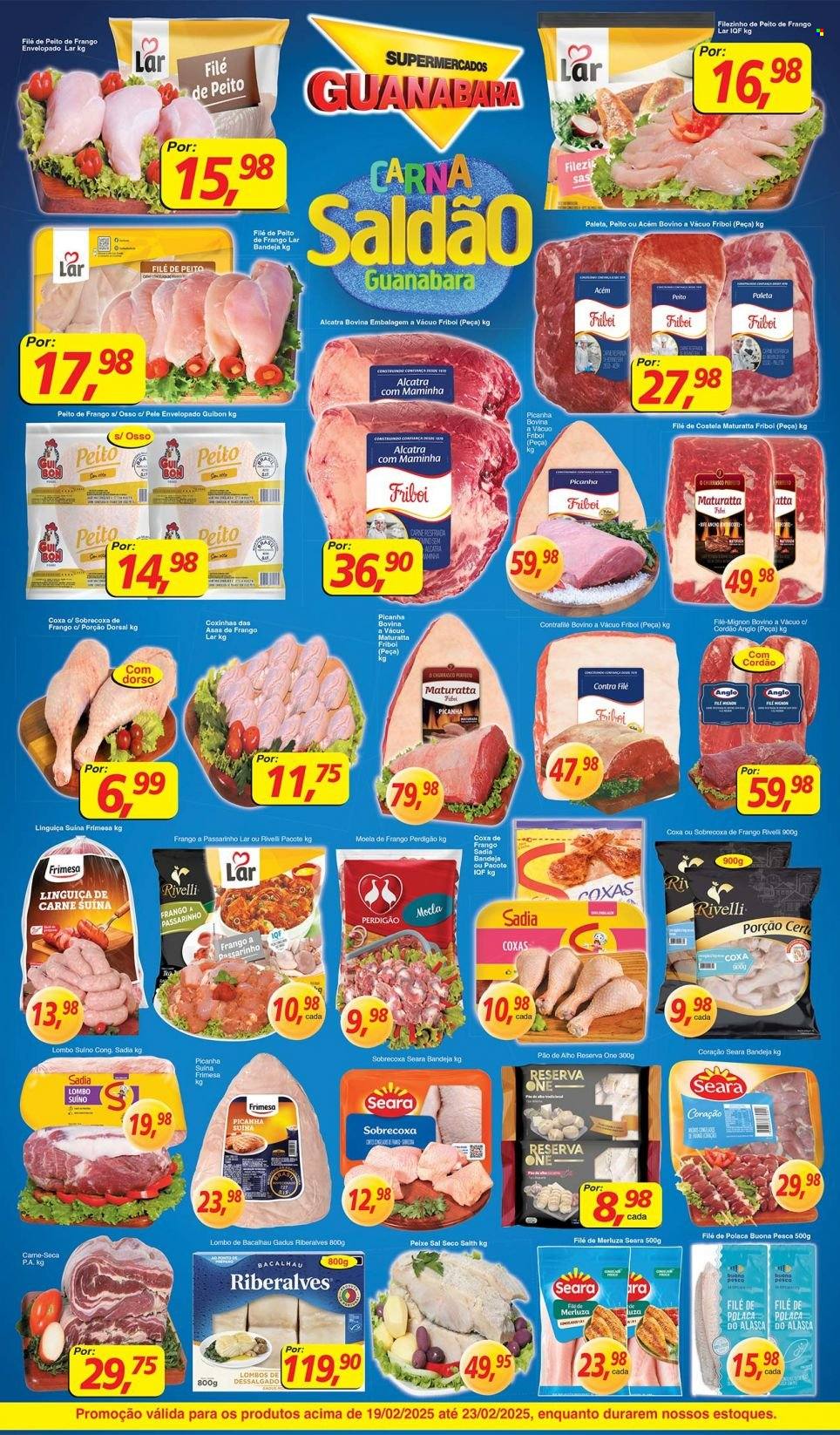 Folheto Supermercados Guanabara - 19/02/2025 - 23/02/2025. Página 5