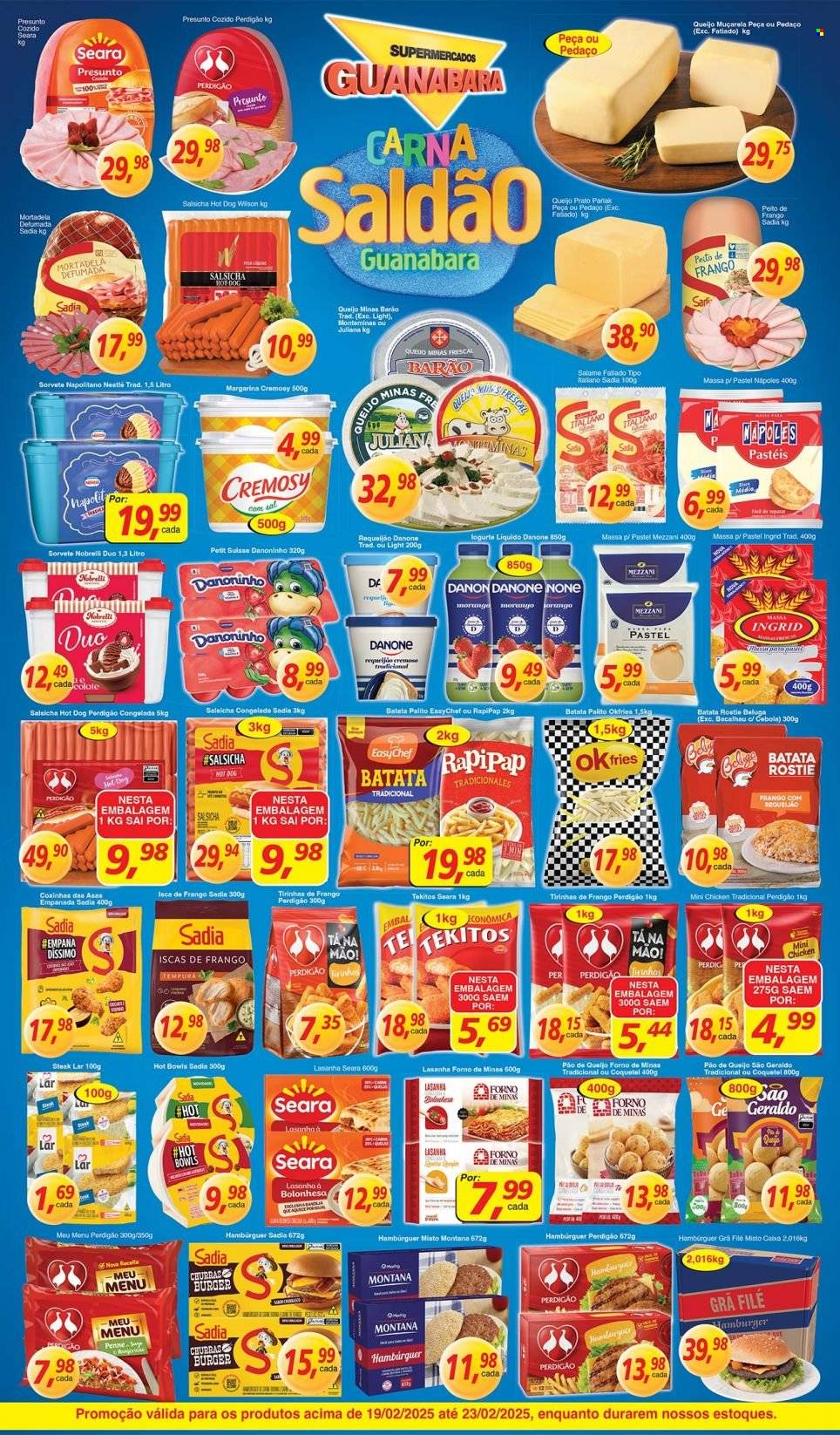 Folheto Supermercados Guanabara - 19/02/2025 - 23/02/2025. Página 6