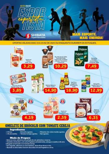 Folheto Shibata Supermercados - 19/02/2025 - 23/02/2025.