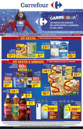 Folheto Carrefour Hiper - 21/02/2025 - 26/02/2025.