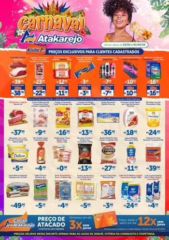 Folheto Atakadão Atakarejo - 23/02/2025 - 01/03/2025.