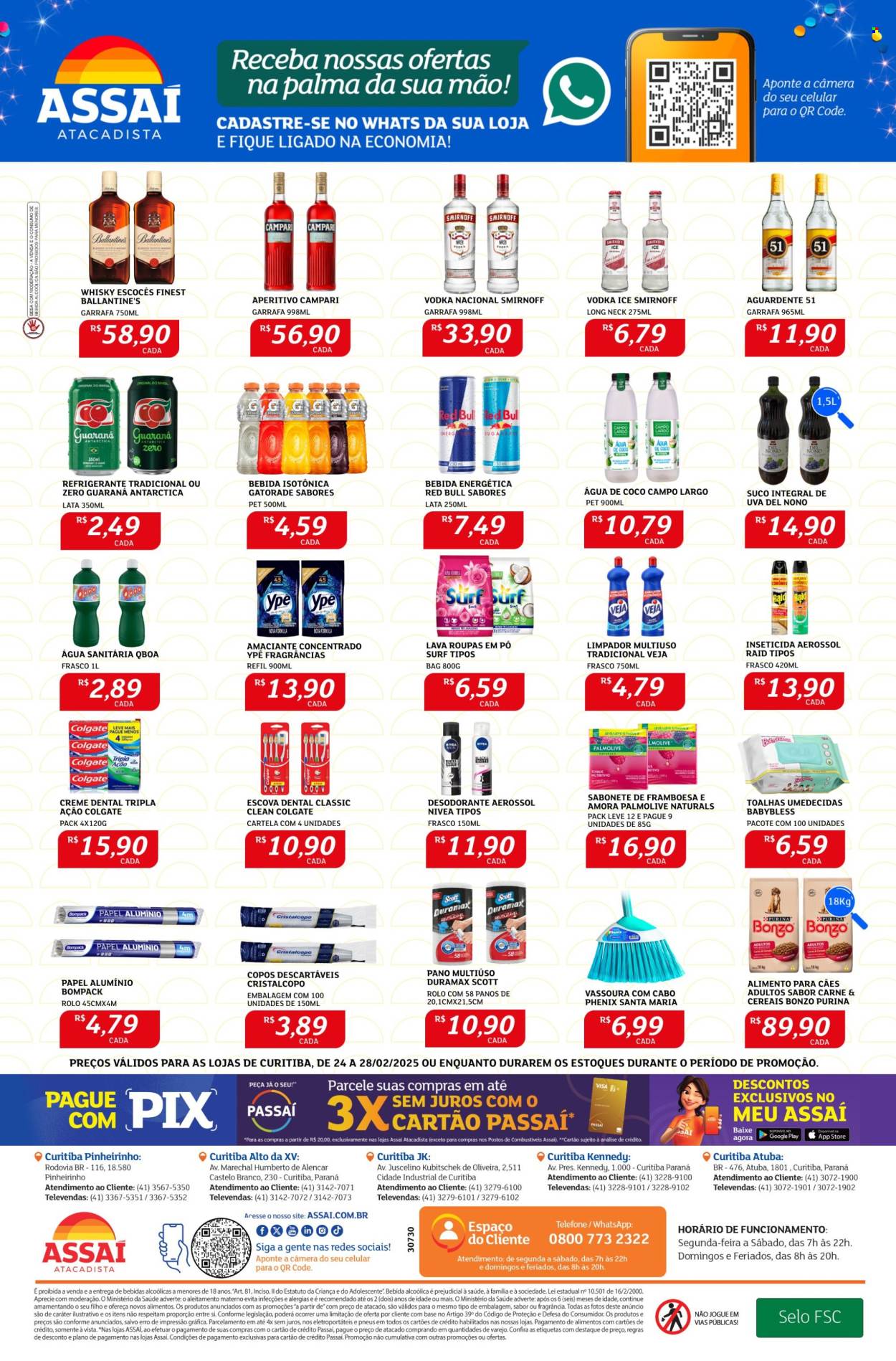 Folheto Assaí Atacadista - 24/02/2025 - 28/02/2025. Página 4