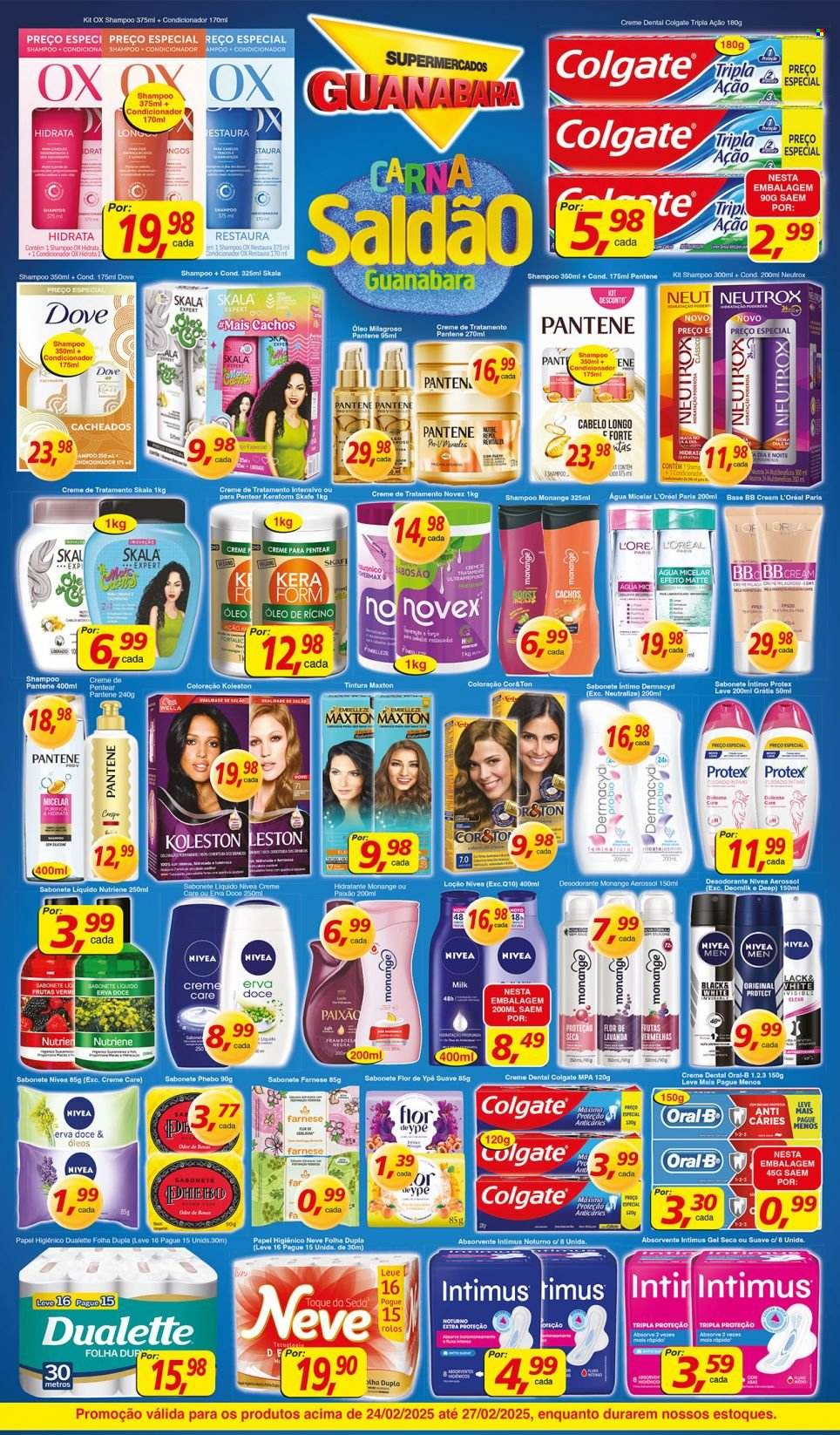 Folheto Supermercados Guanabara - 24/02/2025 - 27/02/2025. Página 7