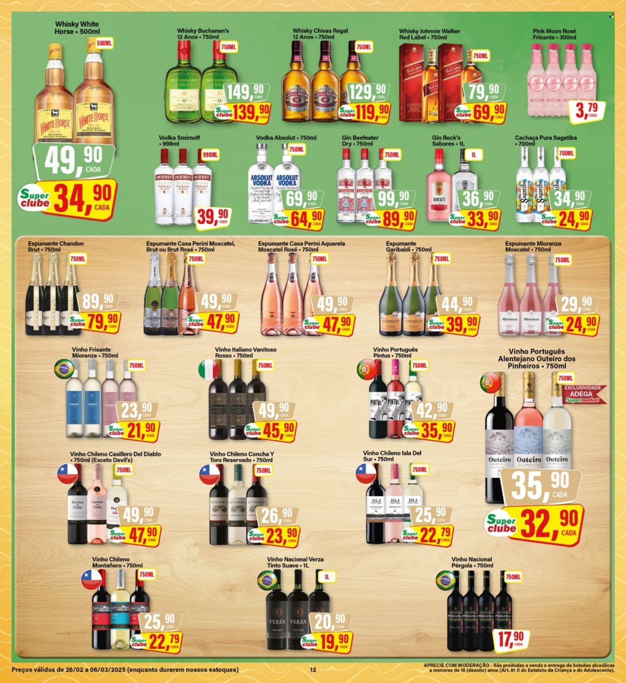 Folheto Rede Supermarket - 26/02/2025 - 06/03/2025. Página 12