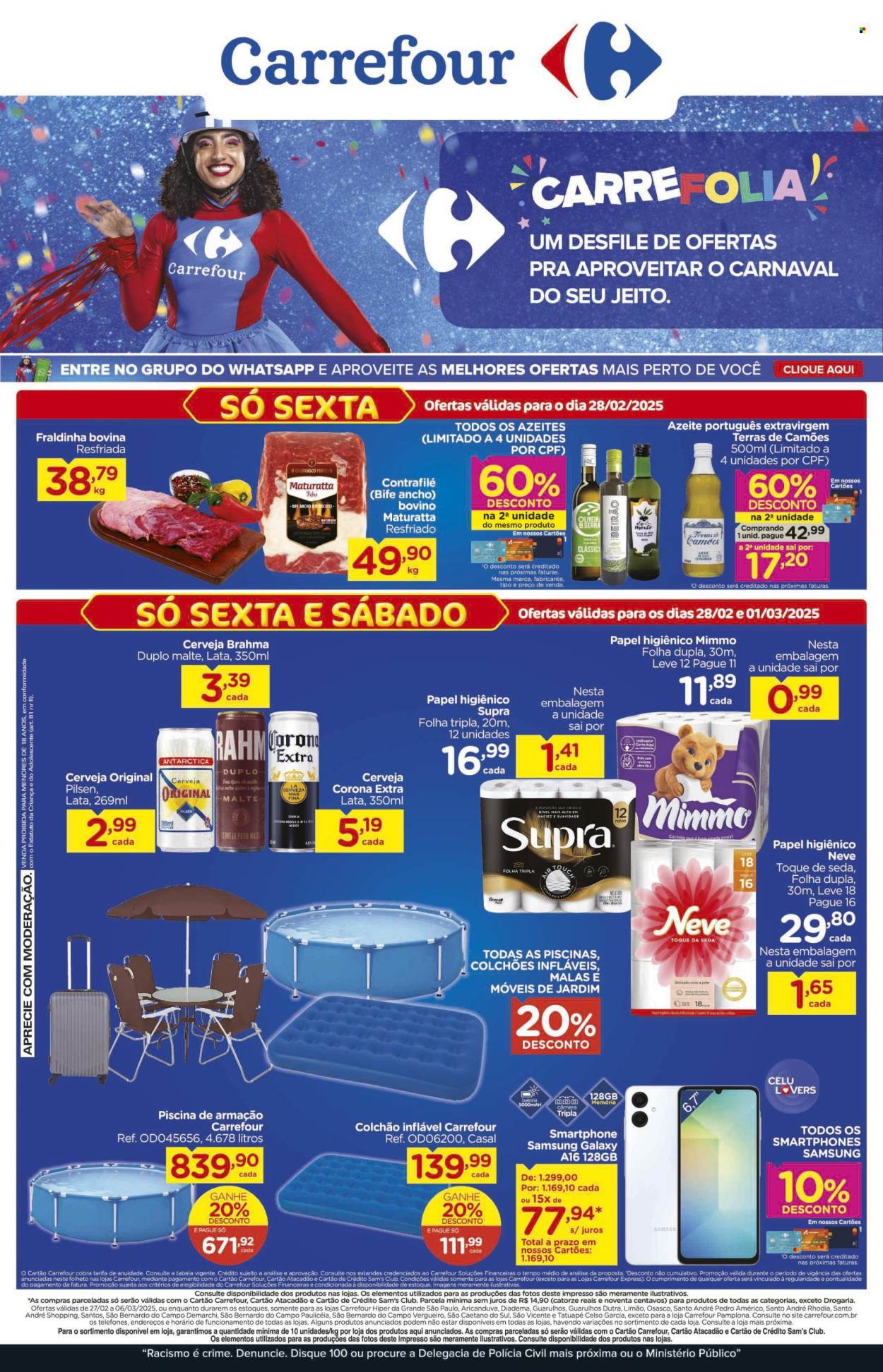 Folheto Carrefour Hiper - 27/02/2025 - 06/03/2025. Página 1