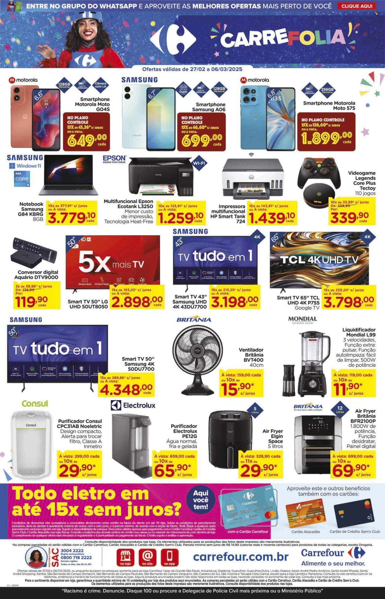 Folheto Carrefour Hiper - 27/02/2025 - 06/03/2025. Página 12