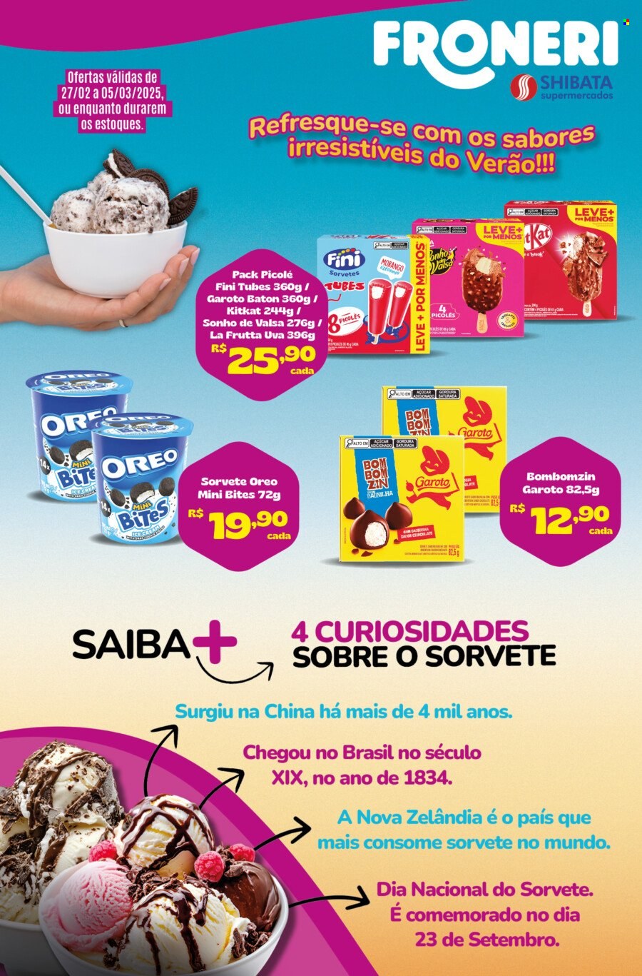 Folheto Shibata Supermercados - 27/02/2025 - 05/03/2025. Página 1