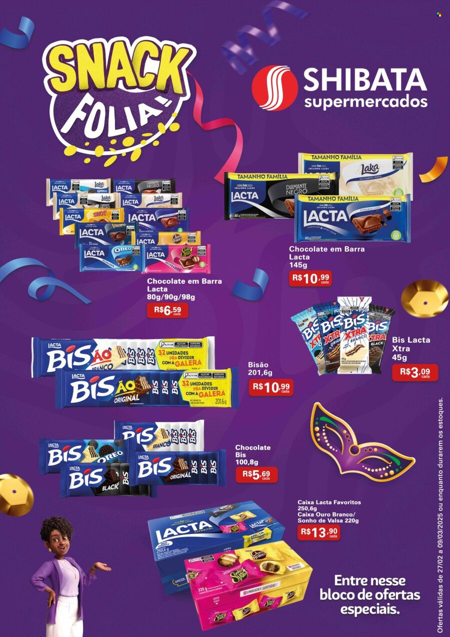 Folheto Shibata Supermercados - 27/02/2025 - 09/03/2025. Página 1