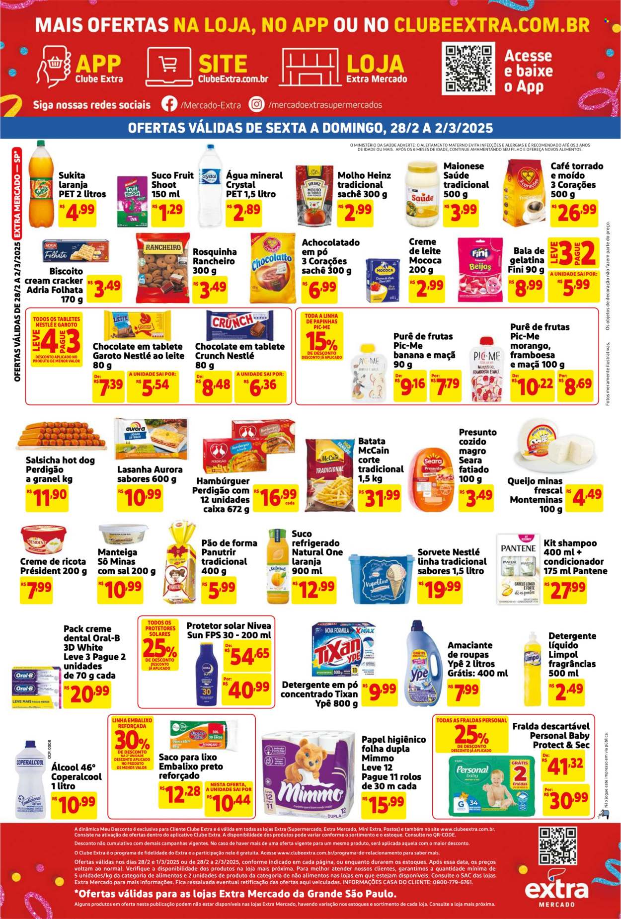 Folheto Mercado Extra - 28/02/2025 - 02/03/2025. Página 2