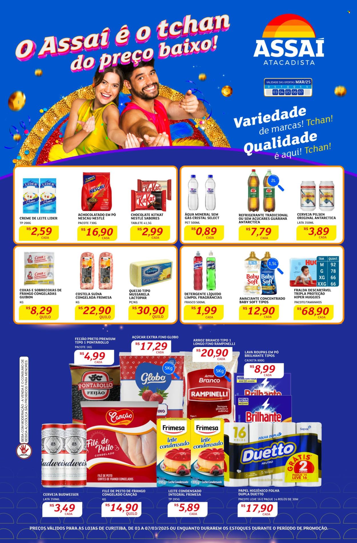 Folheto Assaí Atacadista - 03/03/2025 - 07/03/2025. Página 1