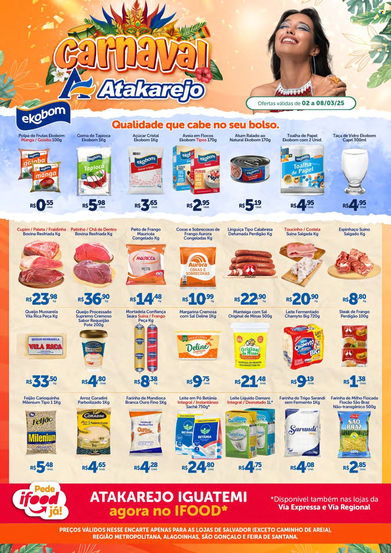 Folheto Atakadão Atakarejo - 02/03/2025 - 08/03/2025. Página 1