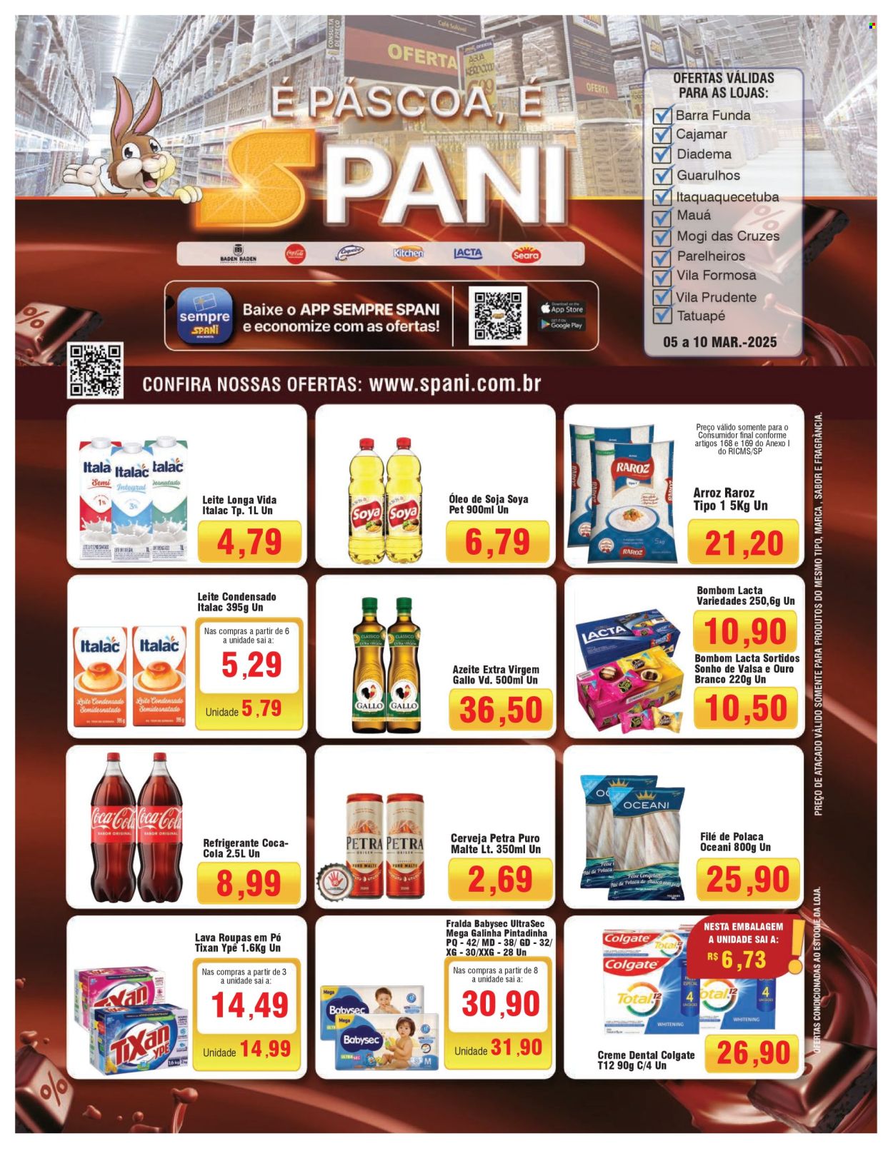 Folheto Spani Atacadista - 05/03/2025 - 10/03/2025. Página 1