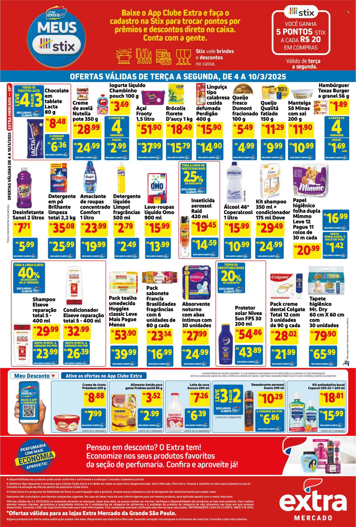 Folheto Mercado Extra - 04/03/2025 - 10/03/2025. Página 2