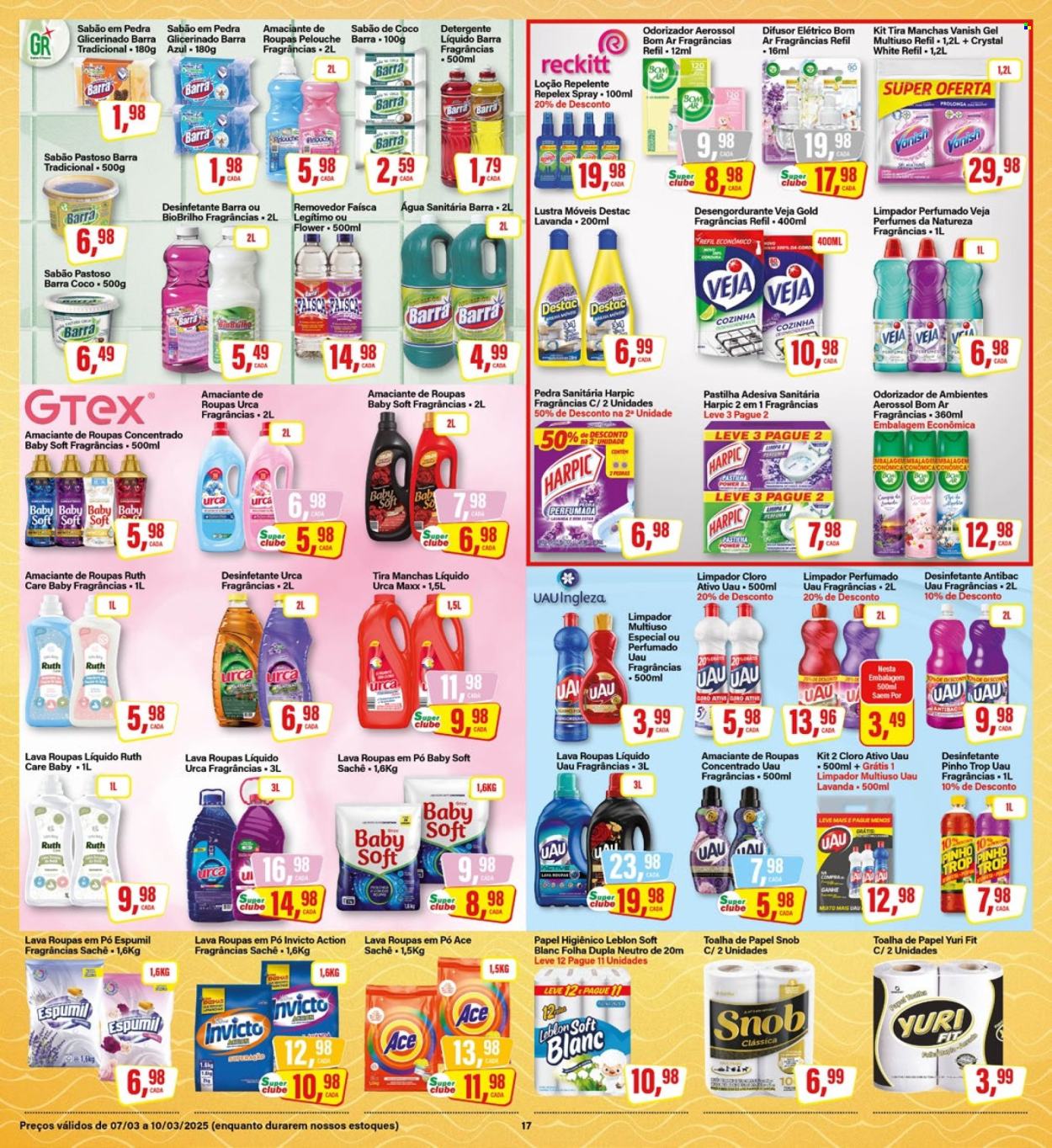Folheto Rede Supermarket - 07/03/2025 - 10/03/2025. Página 17