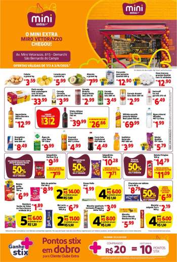 Folheto Mini Extra - 07/03/2025 - 02/04/2025.