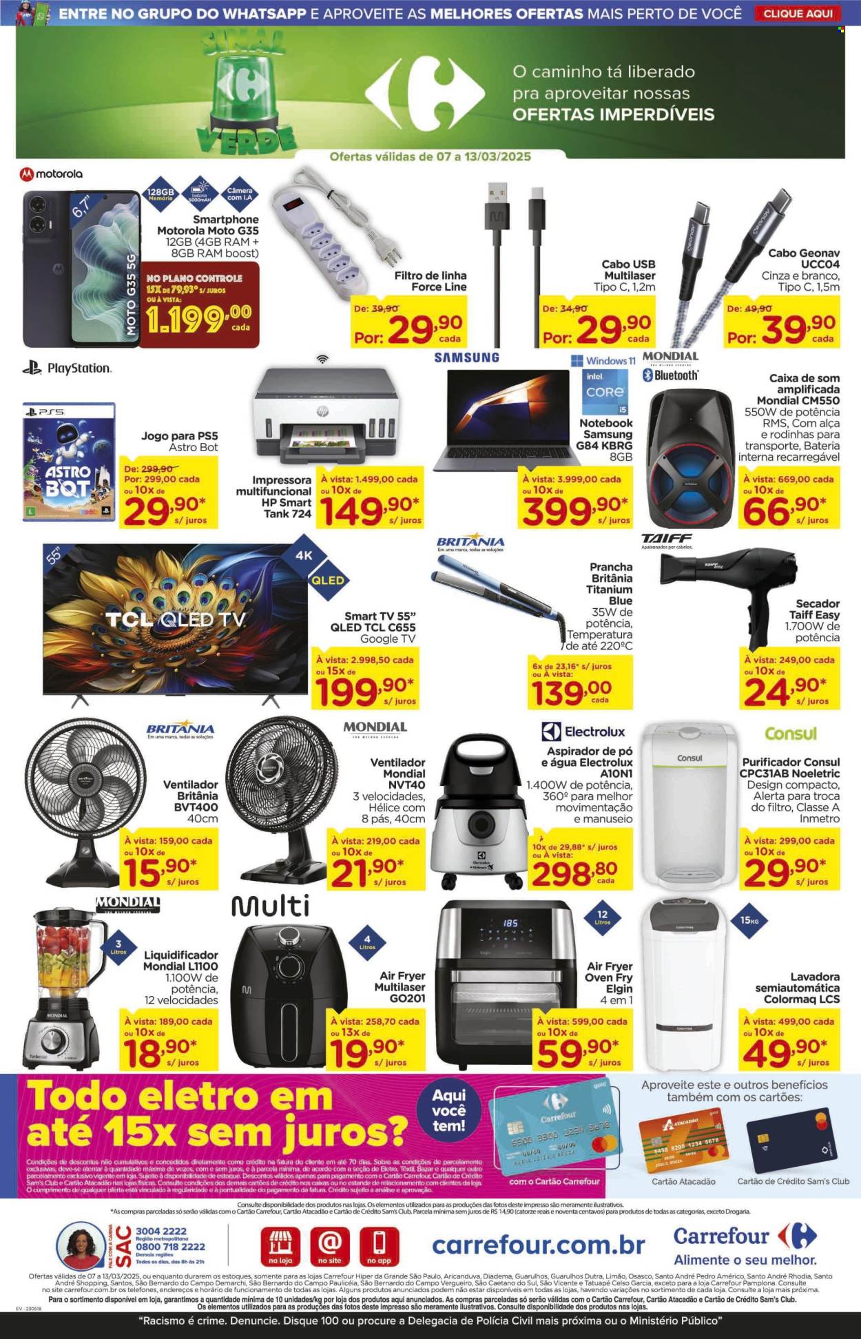 Folheto Carrefour Hiper - 07/03/2025 - 13/03/2025. Página 19