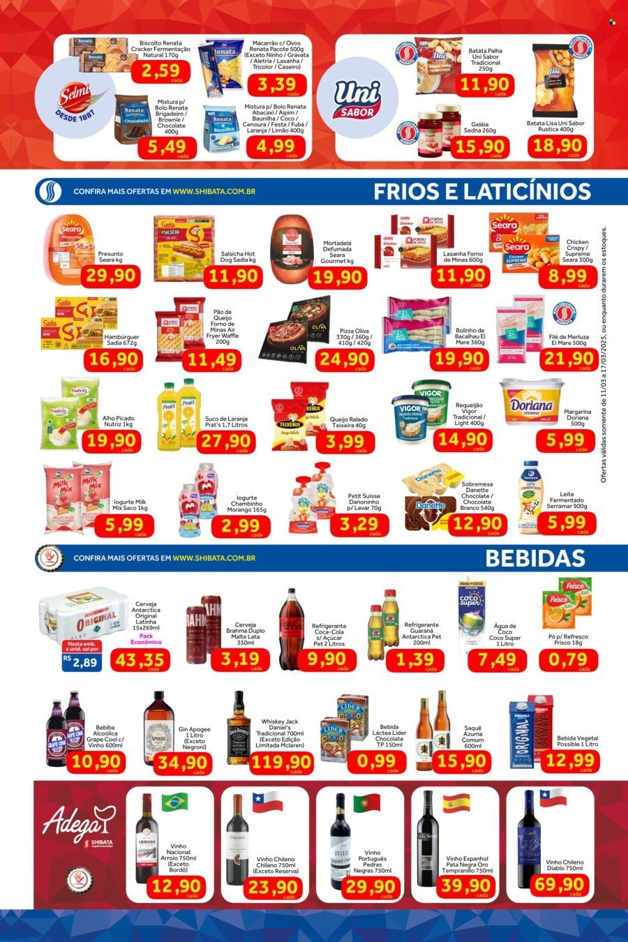 Folheto Shibata Supermercados - 11/03/2025 - 17/03/2025. Página 3