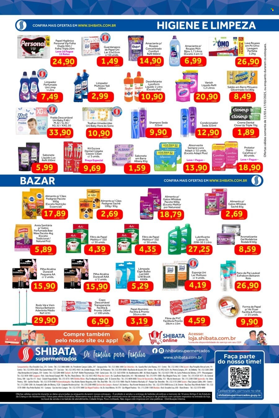Folheto Shibata Supermercados - 11/03/2025 - 17/03/2025. Página 4